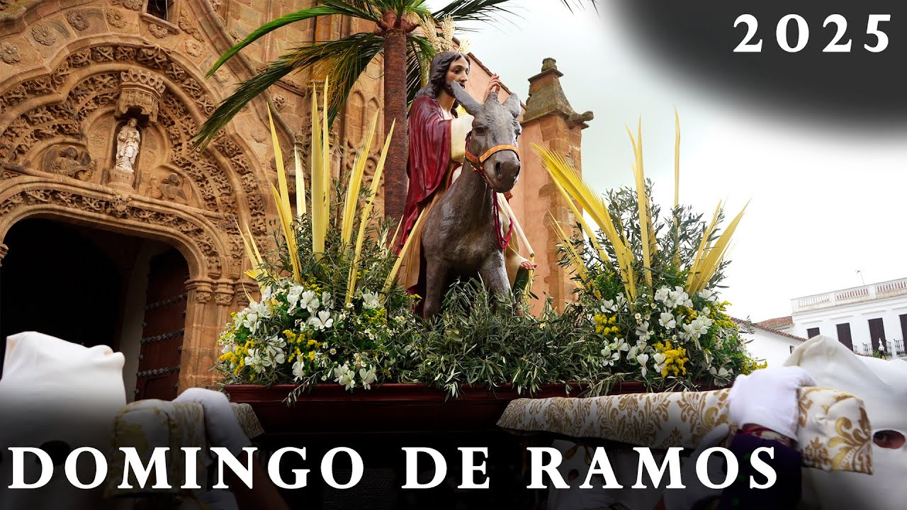 AZUAGA en SEMANA SANTA. La Borriquita. Domingo de Ramos 2025