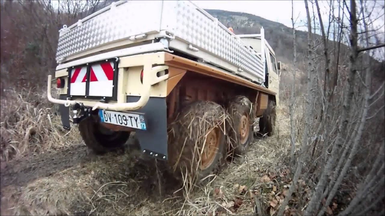 PINZGAUER 712 benne 6x6