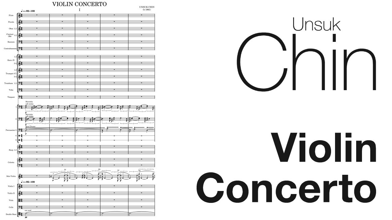 Unsuk Chin - Violin Concerto (2001)