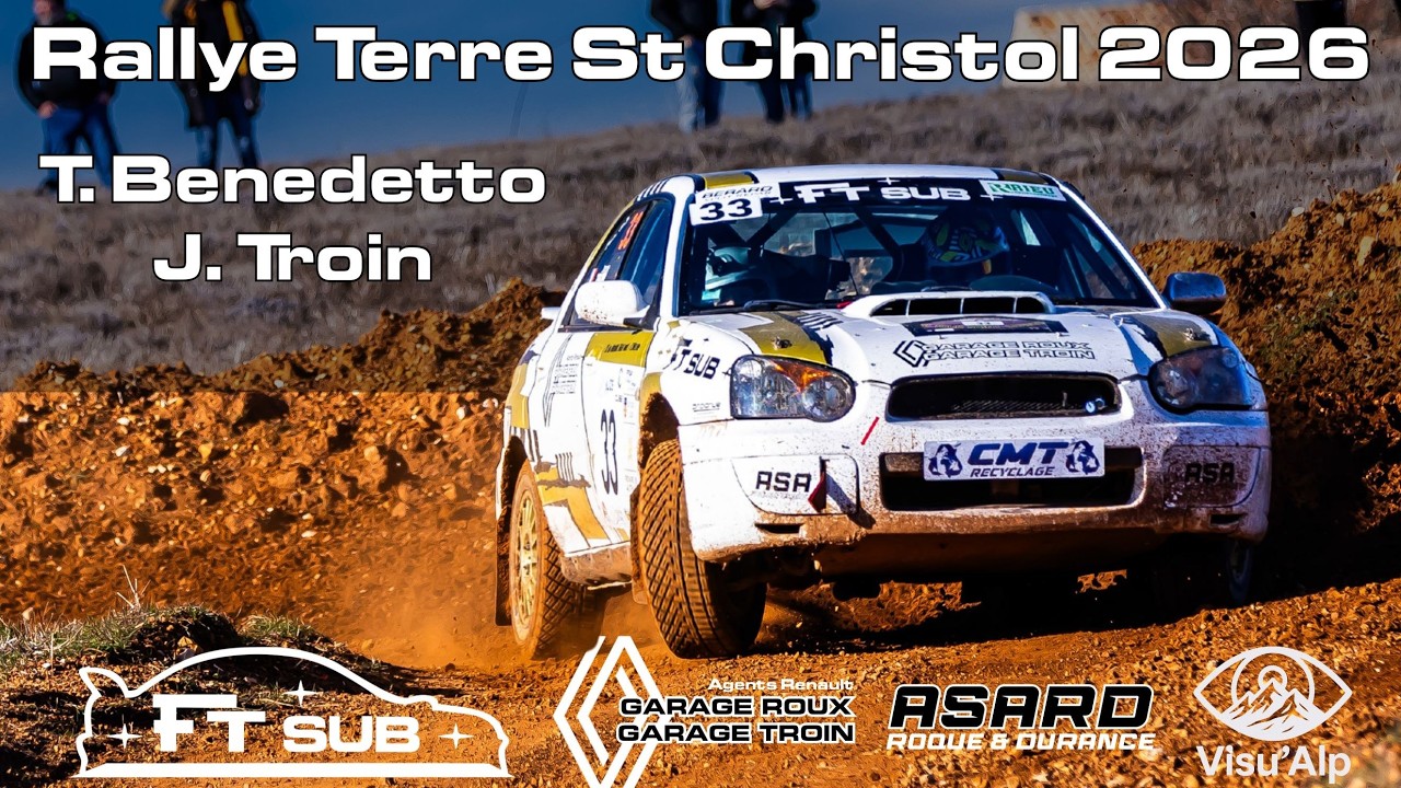 Best-Of Rallye Terre St Christol - T. Benedetto / J. Troin (Subaru Impreza WRX)