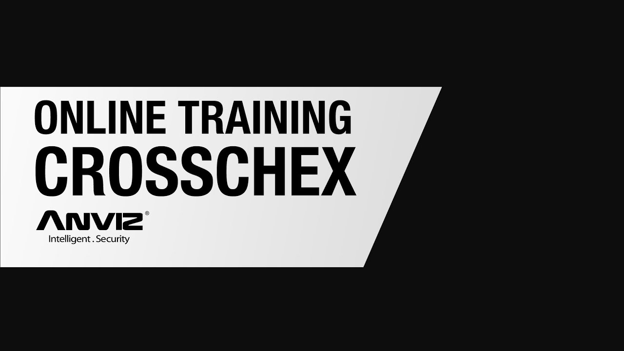 Online training - ANVIZ CrossChex | By Demes