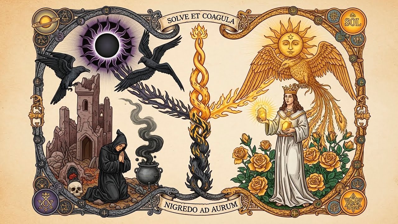 IF You Survive the Nigredo, You'll Emerge as the Golden Self (The Alchemical Initiation)
