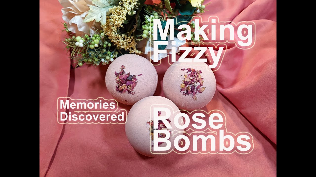How I make Fizzy Rose Bath Bombs