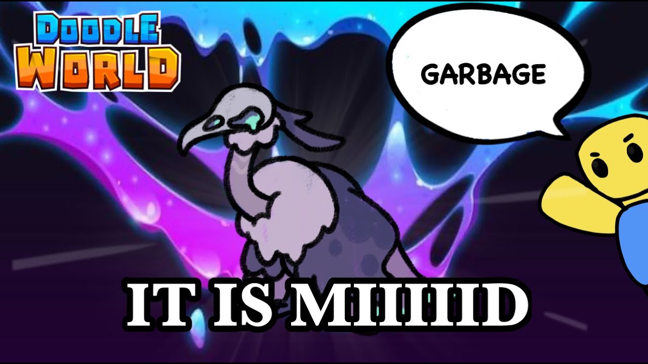Scarrion is SOOOOO Mid! | Doodle World!