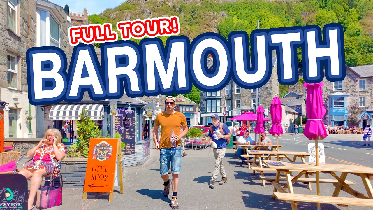 BARMOUTH | Tour of AMAZING Barmouth North Wales Seafront and Town