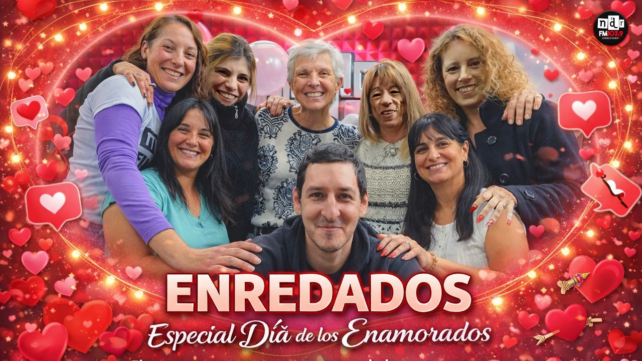 📻 AIRE en #NdR / 🤪 ¡#EnREDados y 💘ENAMORADOS💘 en el programa de los EMPRENDEDORES COSTEROS! 🥰