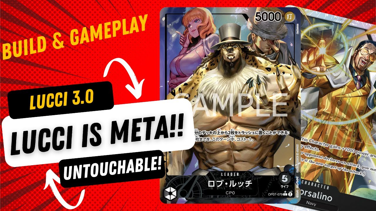 LUCCI | THE NEW META! | BEST COMBO IN THE GAME! | OP-07 | BUILD & GAMEPLAY |
