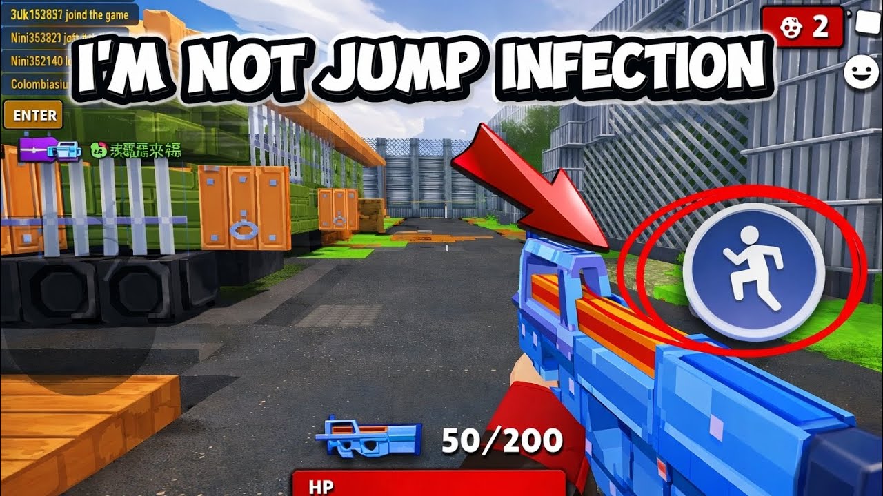 I'm not jump infection 💢