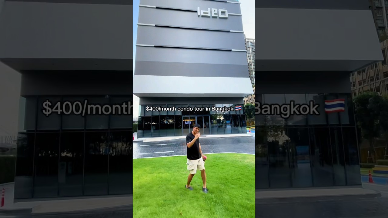 $400/mo INSANE Condo Tour in Thailand