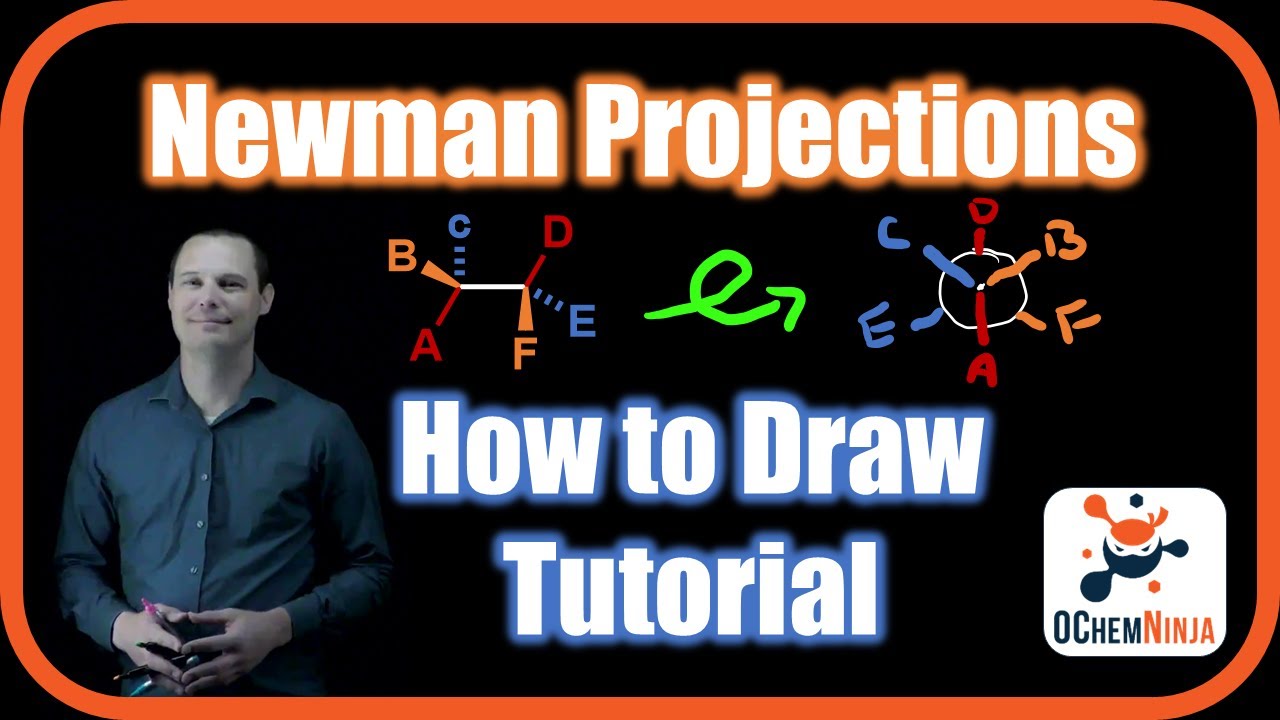 How to Draw Newman Projections: From Line‑Angle to Correct Views - Step by Step