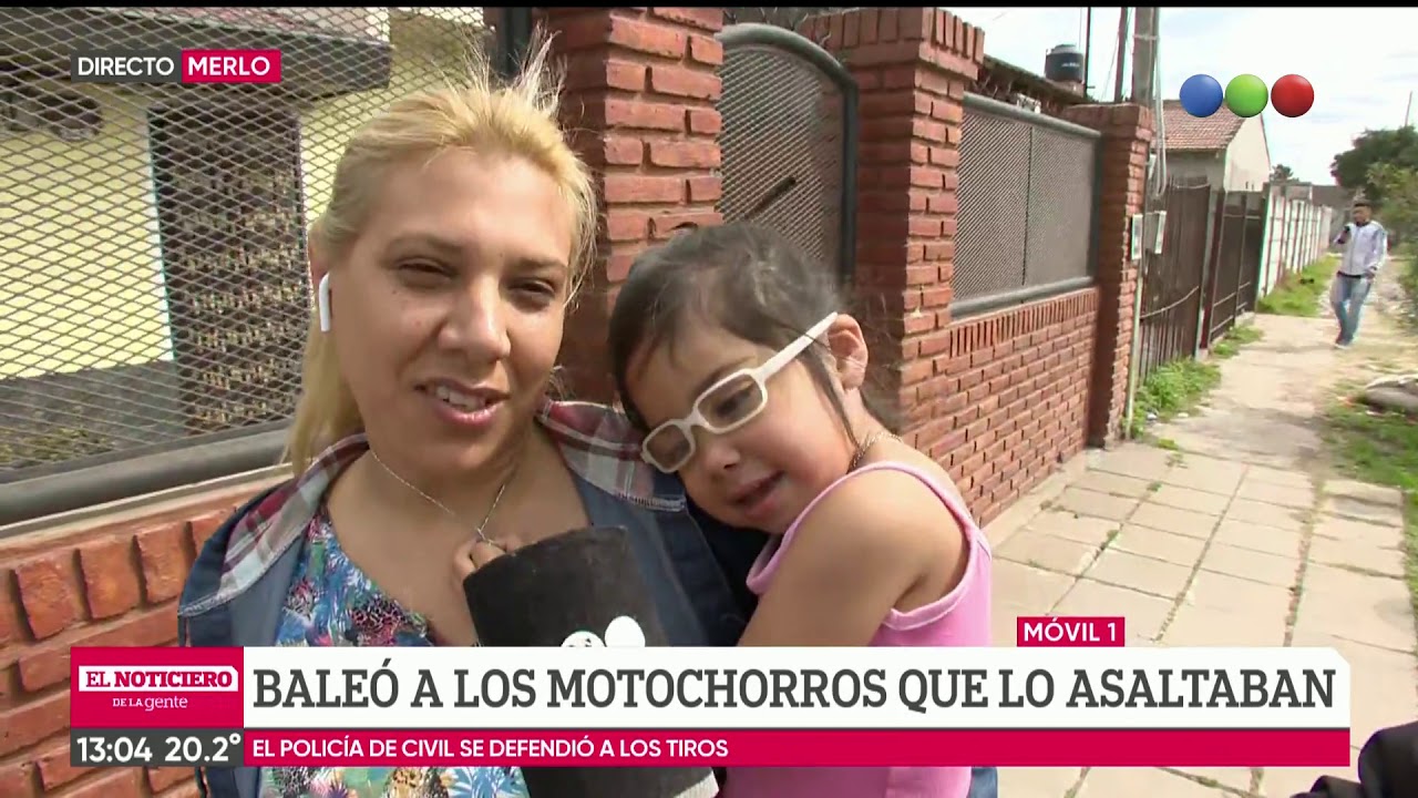 Policía de civil balea a motochorros que lo asaltaron