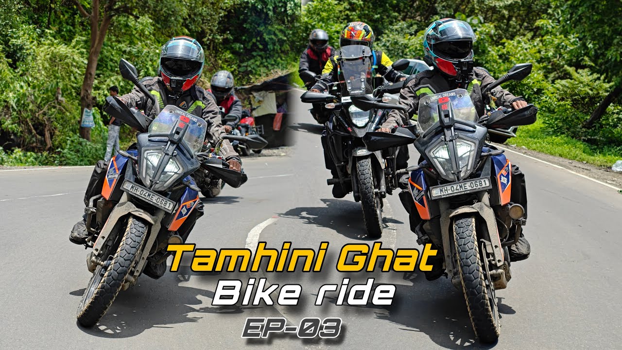 Tamhini Ghat Bike Ride - Beautiful Ghats In Maharashtra - Monsoon Ride - EP03