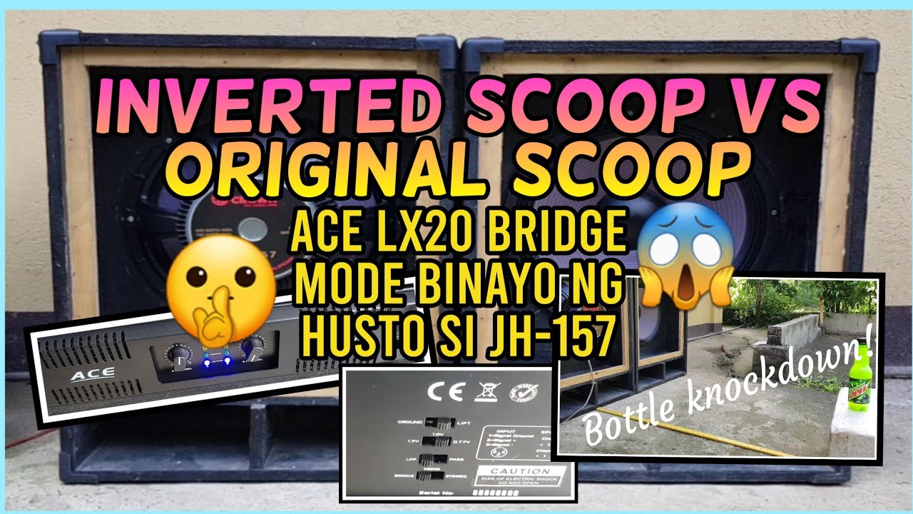JH157 powered ACE LX20 bridged Mode