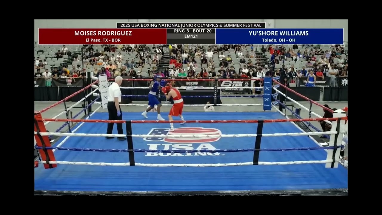 REMATCH Moises Rodriguez vs Yu’shore Williams EM 121 Final Nationals