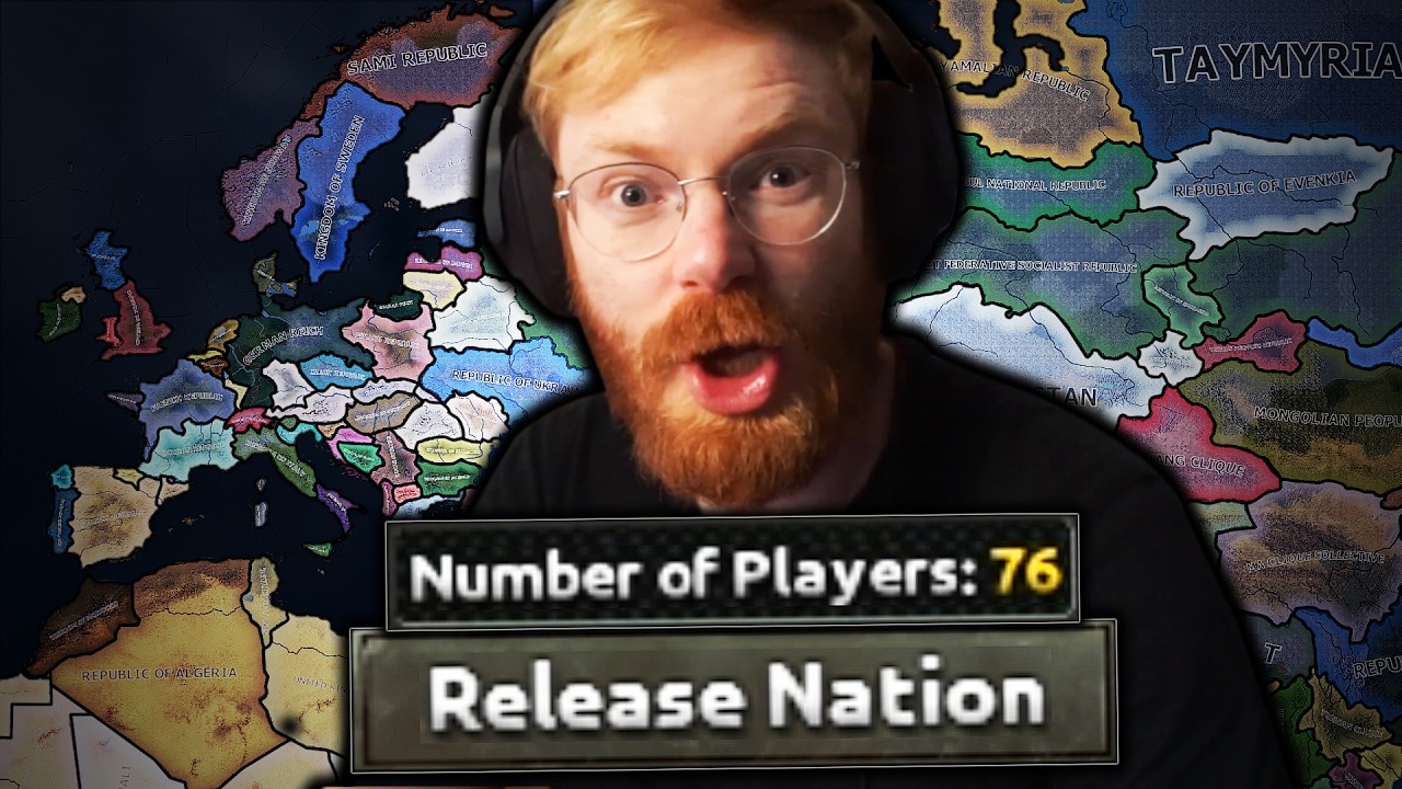 HOI4 ROYALE: 76 Players + ALL Countries RELEASED!