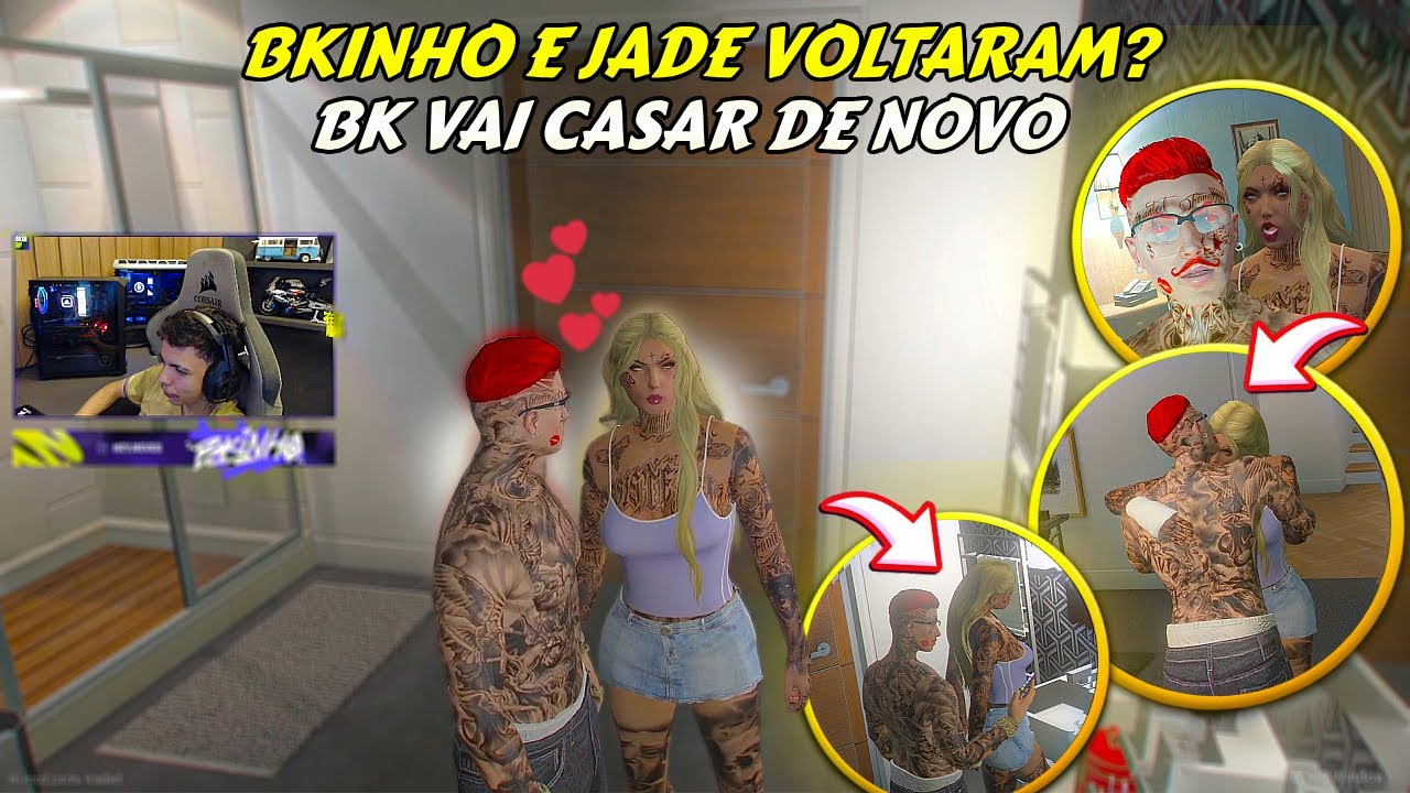 BK GADANDO A JADE &Eacute; PEDIU UM LINGUINHA PARA ELA | ROLOU TBT? | BK VAI CASAR DE NOVO | HYPE RP |