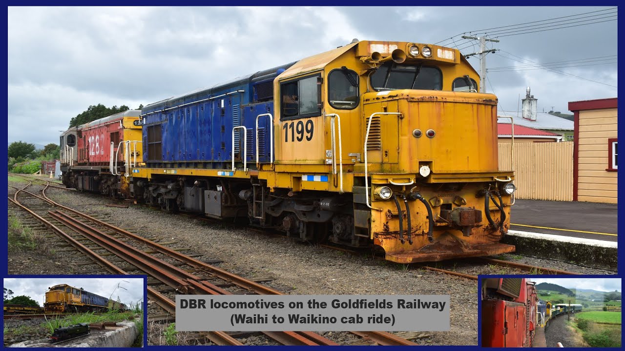 Day Out with DBRs 1199 and 1282 at the Goldfields Railway ~ 30/01/2023 (HD)