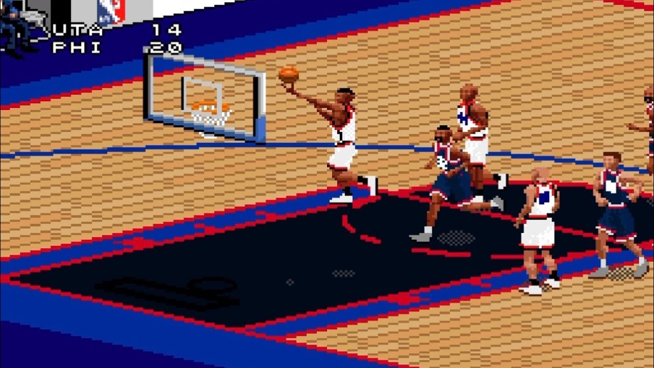 NBA CPU Game: Jazz vs. 76ers (3/4/26) | NBA Live 98 (SNES)