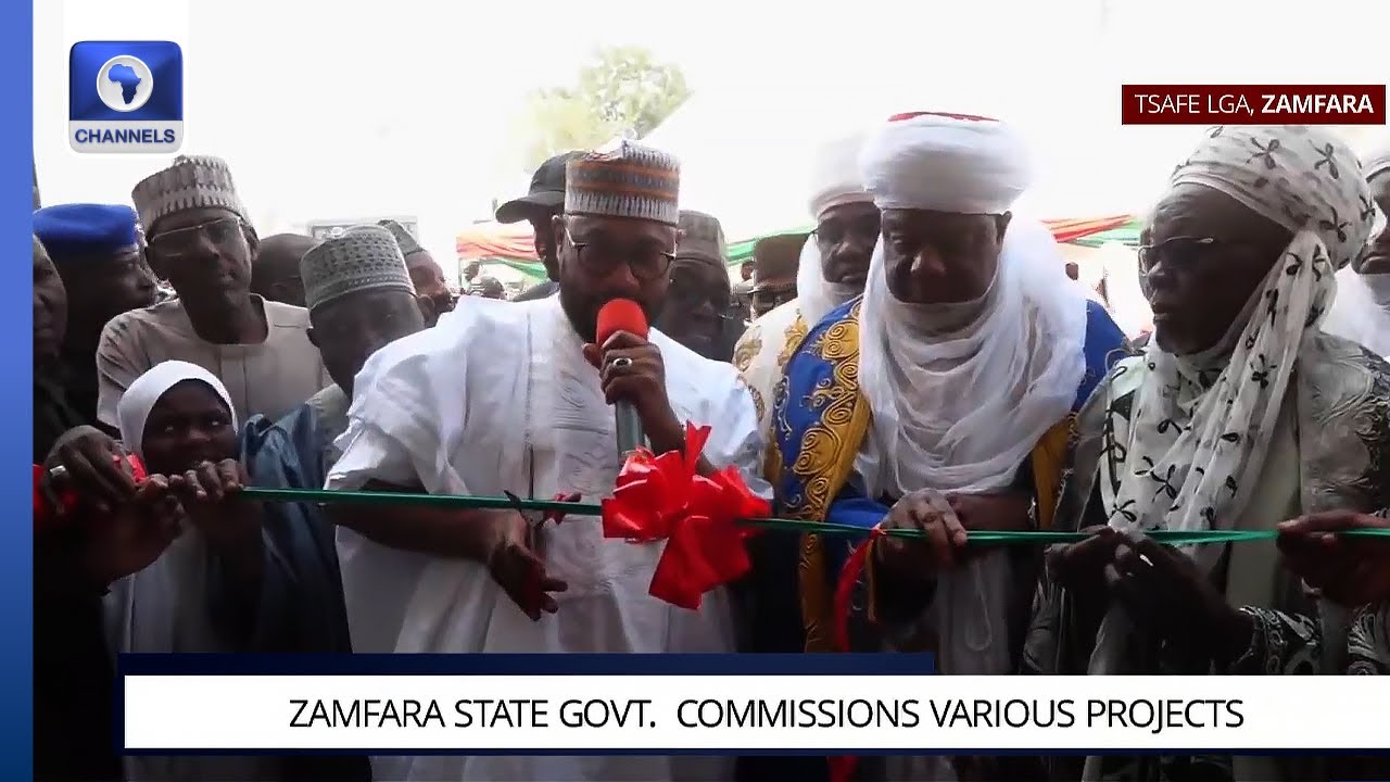Zamfara State Govt Commissions Several Projects