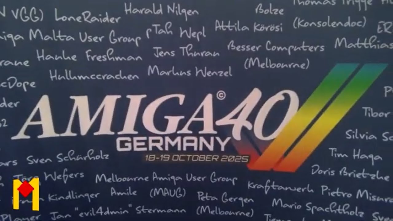 Le salon Amiga 40 à Mönchengladbach (Allemagne) : l'Amiga de 1984 à aujourd'hui