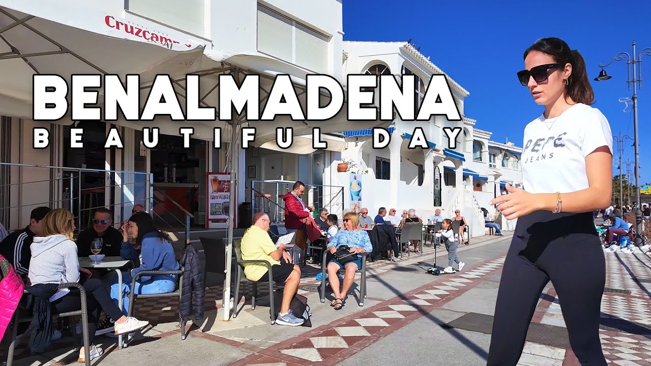 Benalmadena Spain Beautiful Day February 2024 Update Costa del Sol | Málaga [4K]