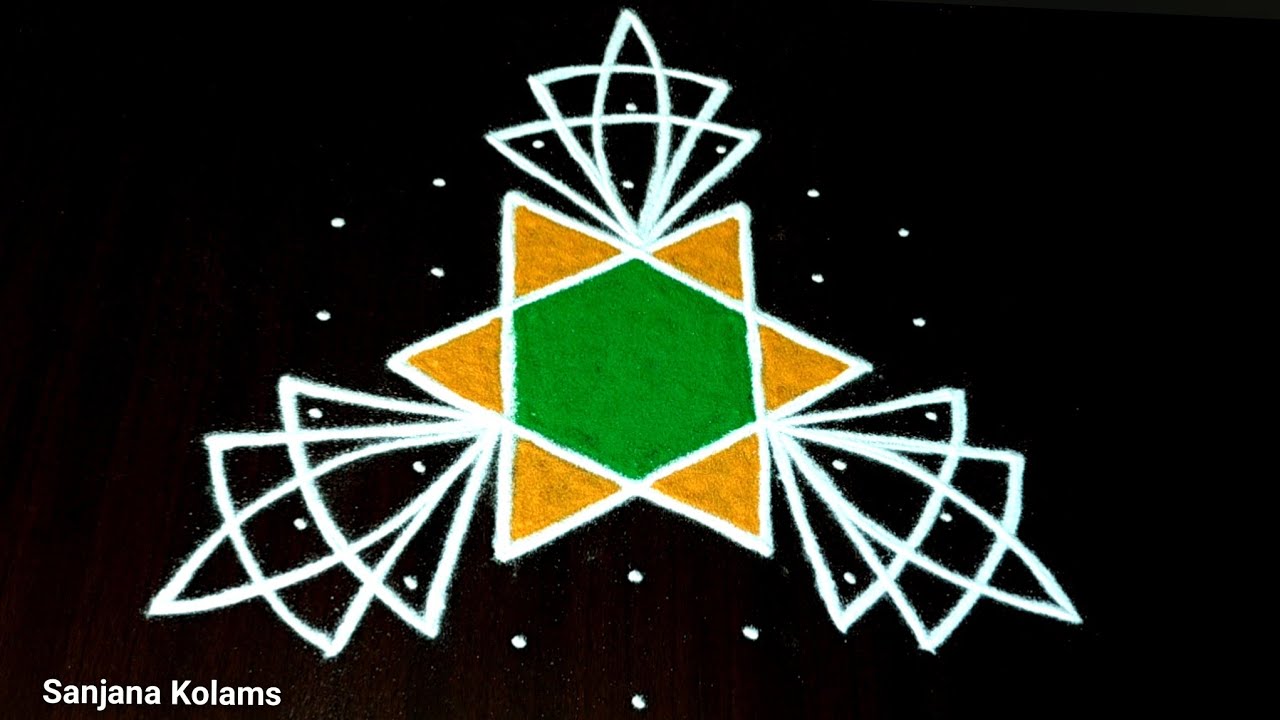 🌺7*4 Dot🌺New design🌺Margazhi🌺 Sankranti🌺Easy Simple Beautiful🌺Traditional Thai Velli Kambi Kolam