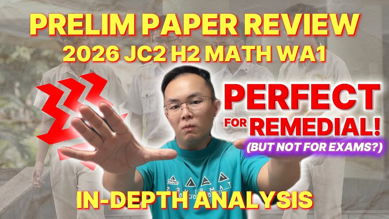 Prelim Paper Review: 2026 HCI H2 Chemistry JC2 WA1