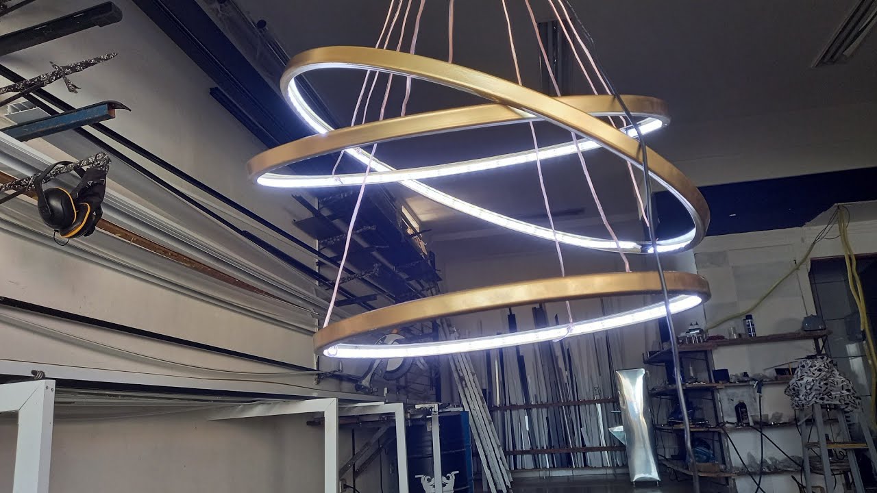 pendente de led faça você mesmo