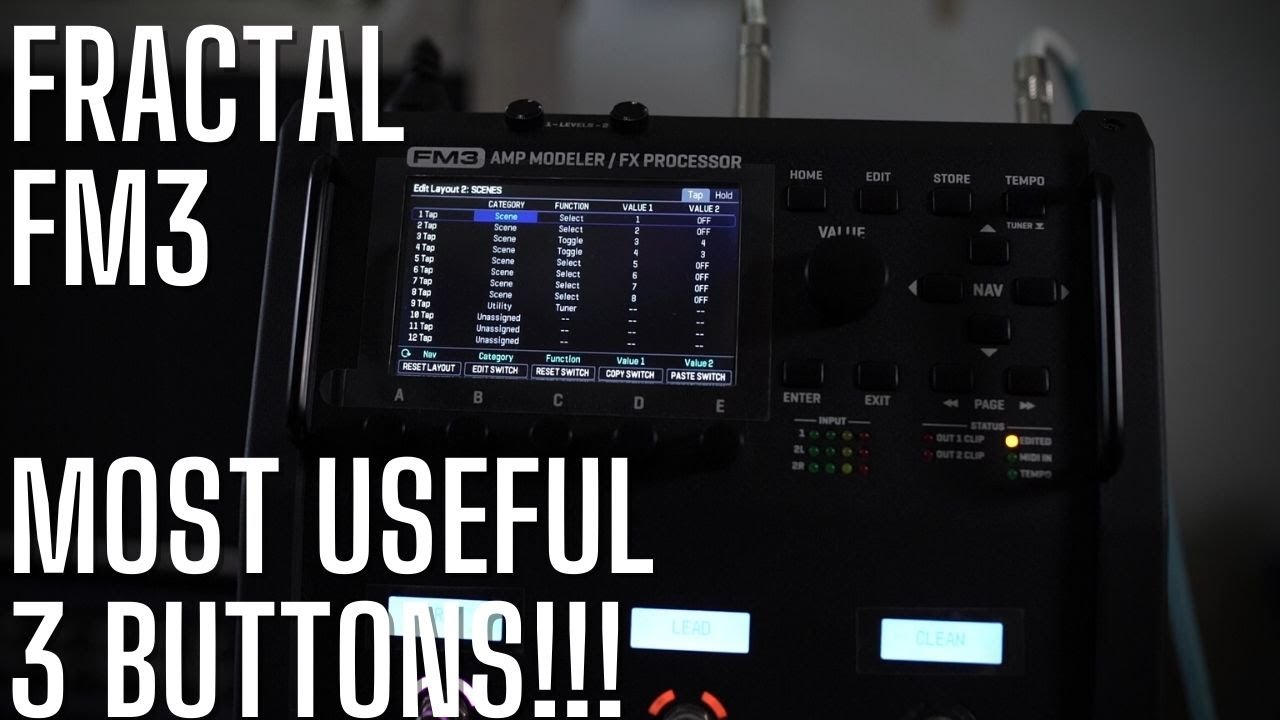 Fractal FM3 — Почему трёх кнопок может быть достаточно — Гениальность TOGGLE
