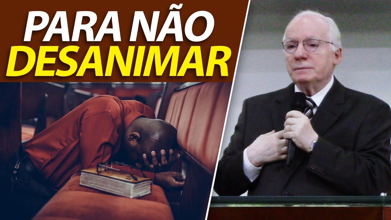 Para não desanimar, livro do profeta Isaías 40 | Pregação do Pastor Paulo Seabra em 2021