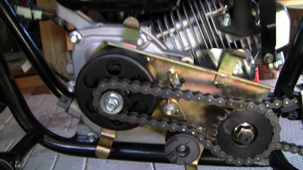 Baja Warrior  Mini Bike Clutch To Torque Converter Conversion