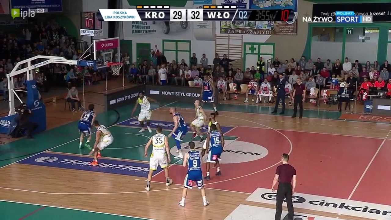 James Washington znakomita asysta,  Josip Sobin wsad!