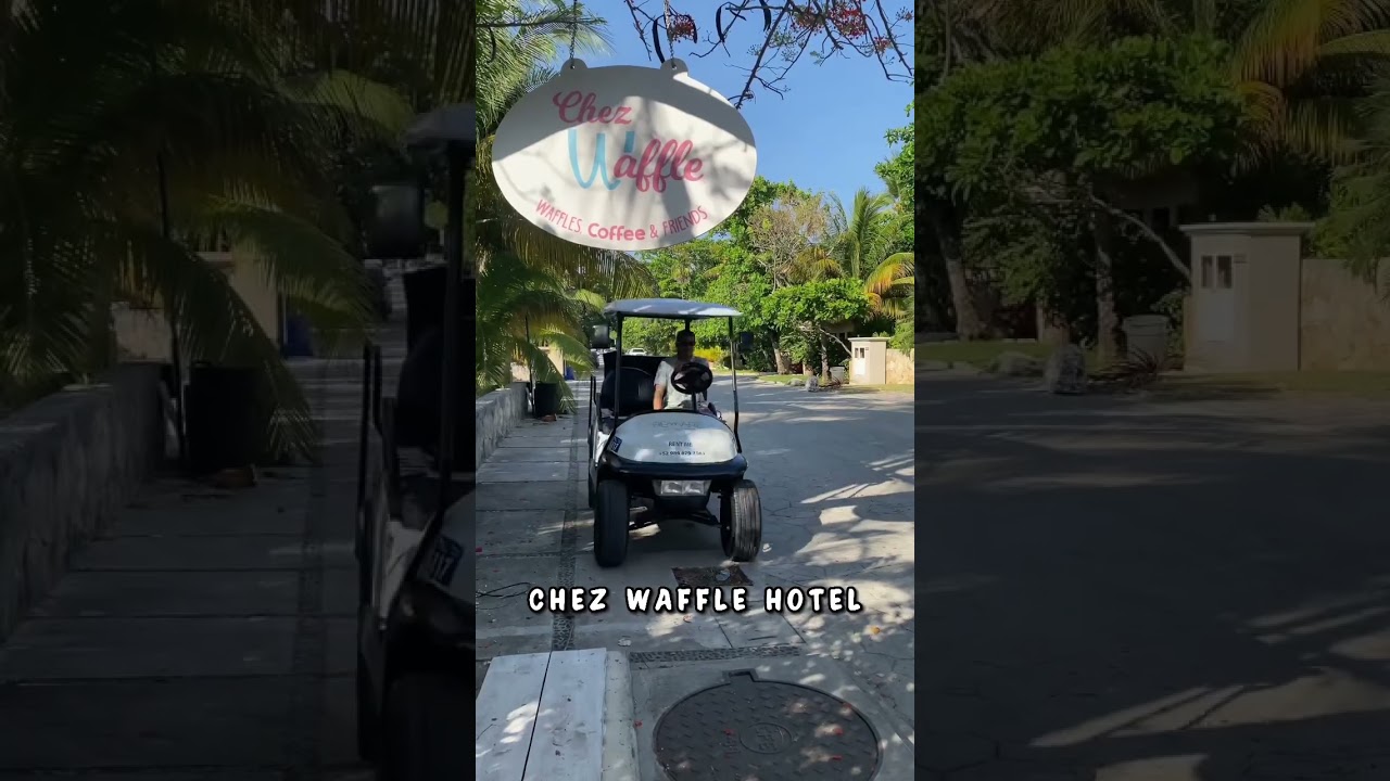 Luxury Neighbourhood in the Riviera Maya 🇲🇽 (pt1) #mexicolife #retireinmexico #shorts