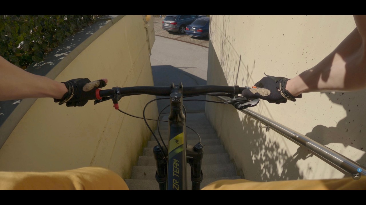 Streetracing with MTB in Austria