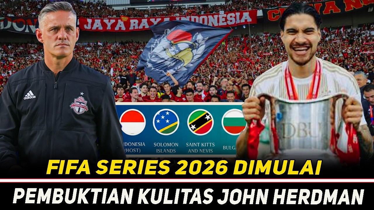 FIFA SERIES 2026~TAKTIK KELAS DUNIA JOHN HERDMAN AKAN DI JAJAL NEGARA LANGGANAN PIALA DUNIA