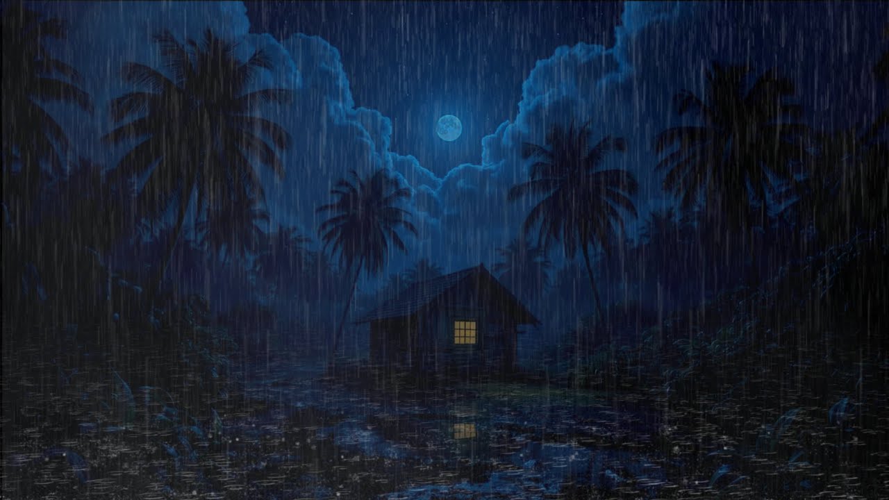 Escape the Noise | Relaxing Rain in a Quiet Forest Cabin