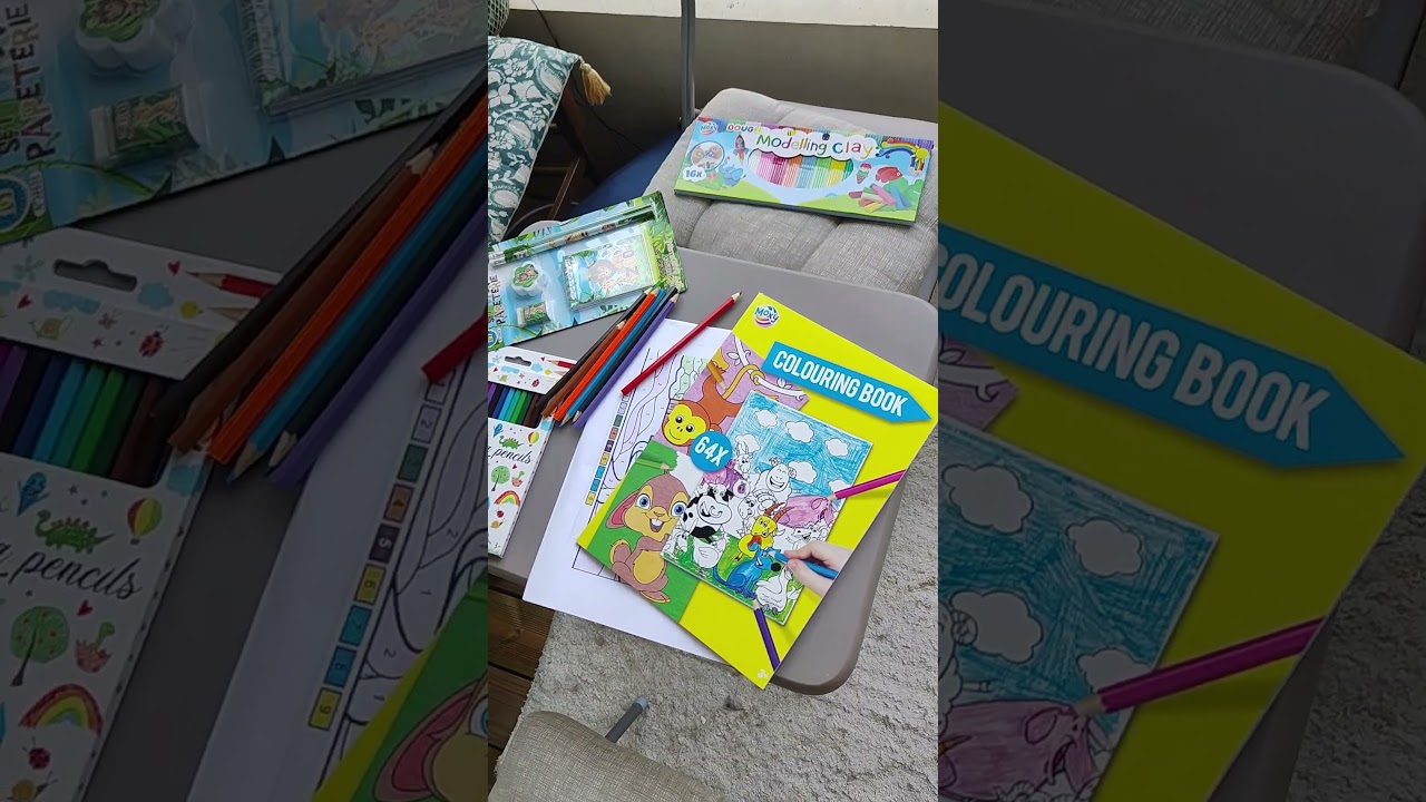 Moment créatif avec notre boîte enfant | Coloriage, jeu, et imagination.