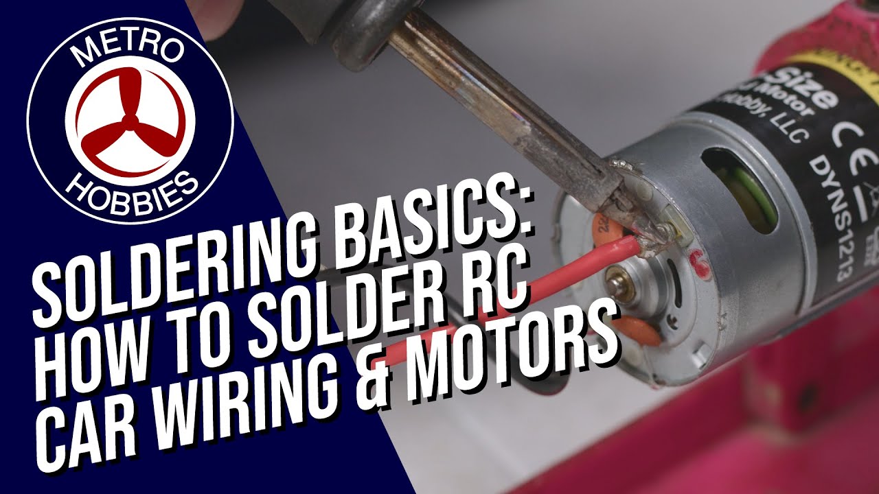 How to Solder DIY Tips | RC Basics