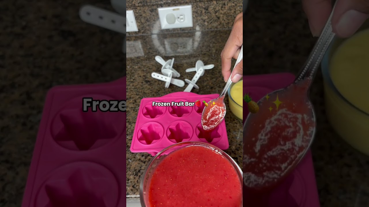 Frozen Fruit Bar | Popsicle | Foodies | Fruit lovers