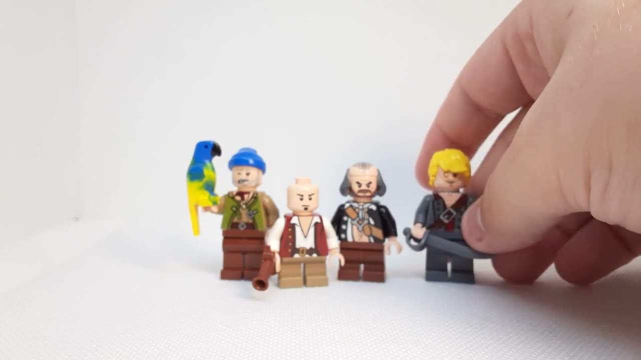 Custom Lego Pirates of The Carribean Minifigures