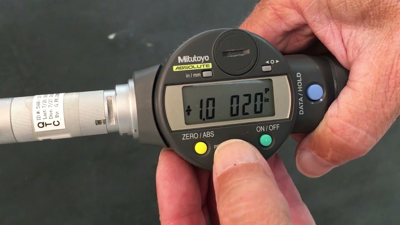 Bore Gauge Setting - Audit 2021