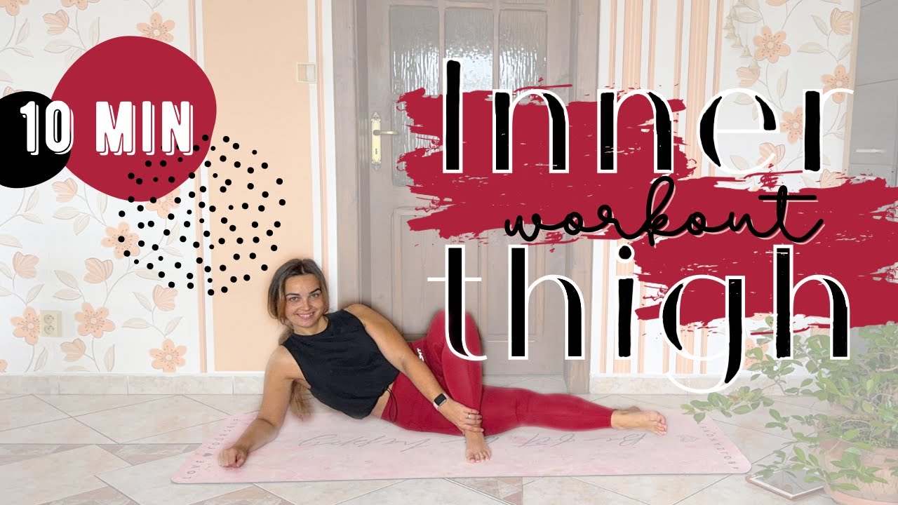 10 MIN INNER THIGH WORKOUT / štíhlá vnitřní stehna / by Jenny Tailor