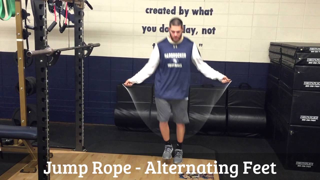 Jump Rope - Alternating Feet
