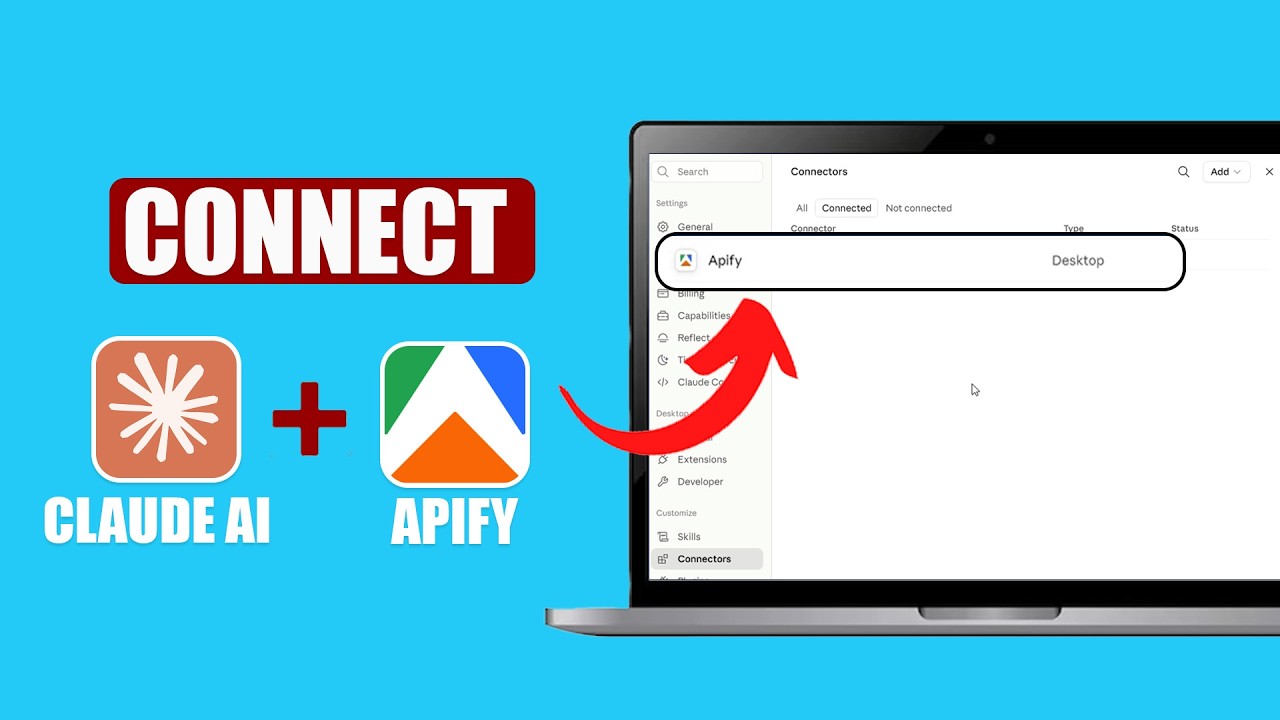 Как подключить Apify к Claude (2026) | Подключение Apify к Claude AI
