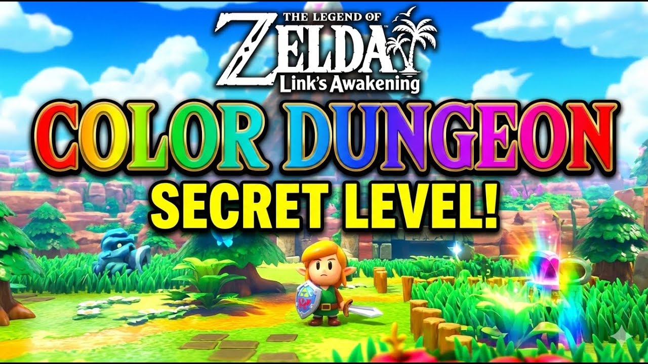 The Legend of Zelda Link's Awakening - Color Dungeon
