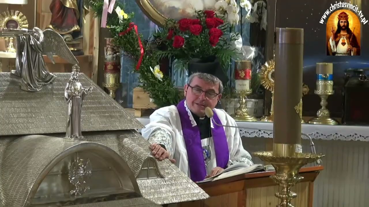 24 godziny Męki naszego Pana Jezusa Chrystusa cz 43 z dnia 28.03.2021 ks. P. Natanek