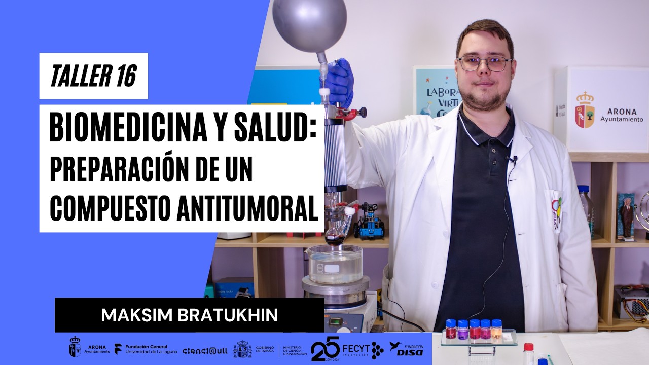 Taller 16. Biomedicina y Salud: Preparación de un compuesto antitumoral