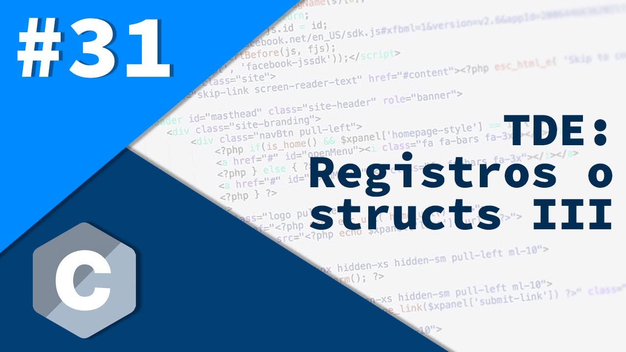 31- Programación en C - TDE: Registros III - Registros por referencia