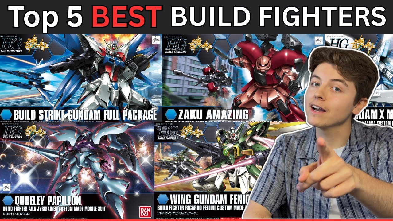 Top 5 BEST Gundam Build Fighters Kits EVER Made!