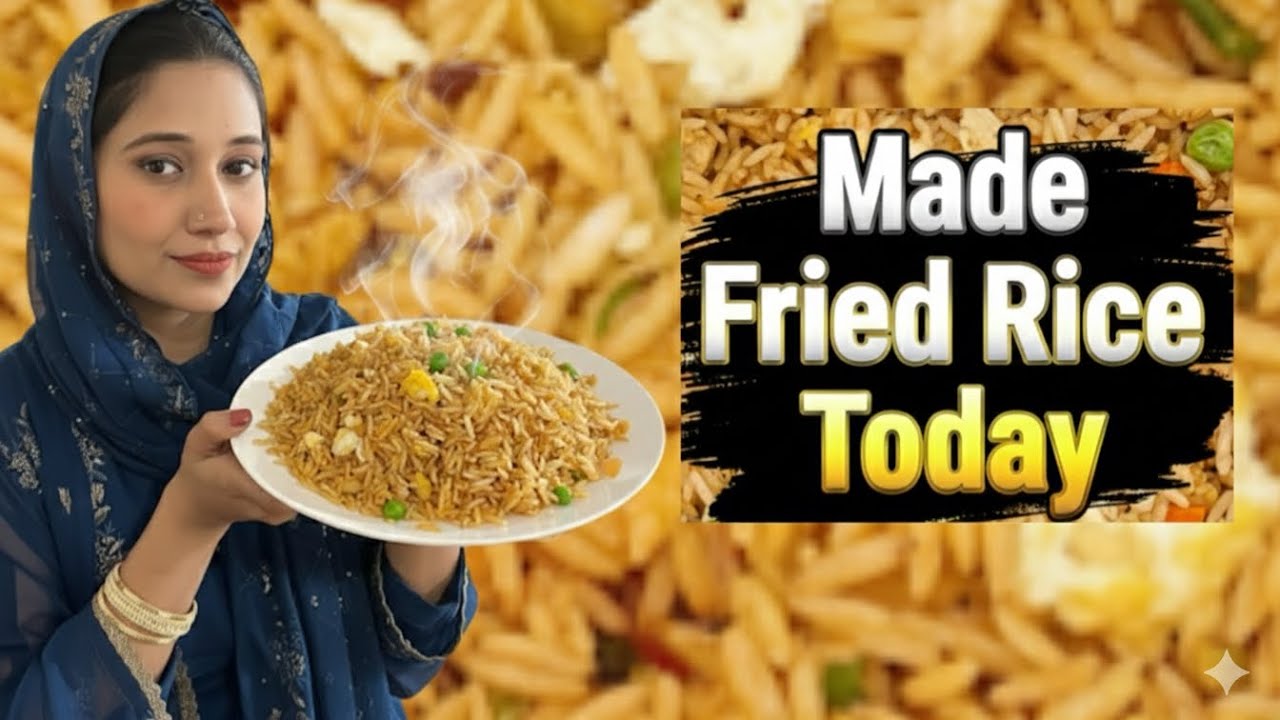 Made Fried Rice Today | Easy & Tasty Homemade Recipe